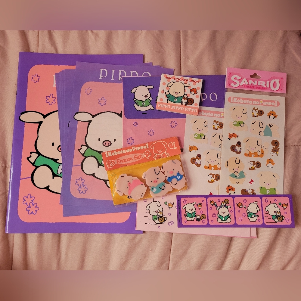 Vintage Sanrio Kobutano Pippo Bundle (Open To Offers!)